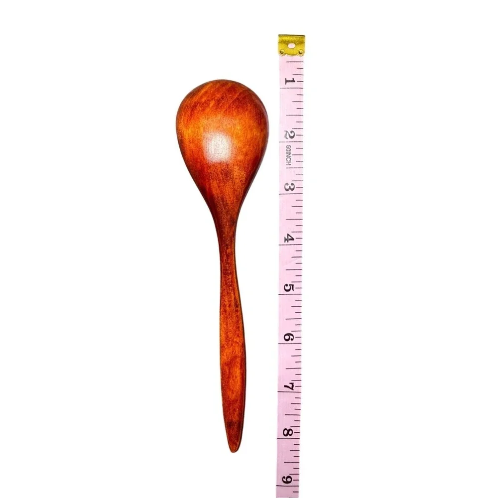 Wooden Spoon Natural Wood Asian Style Kitchen Utensil Soup
